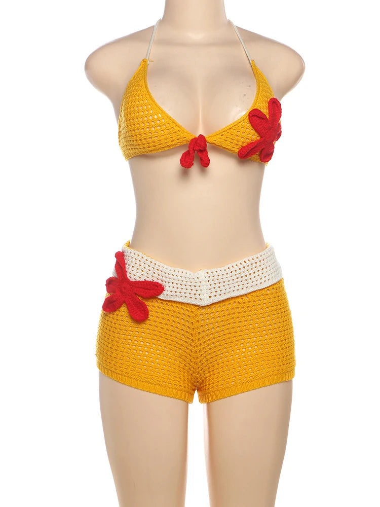 Calista Crochet Flower Set