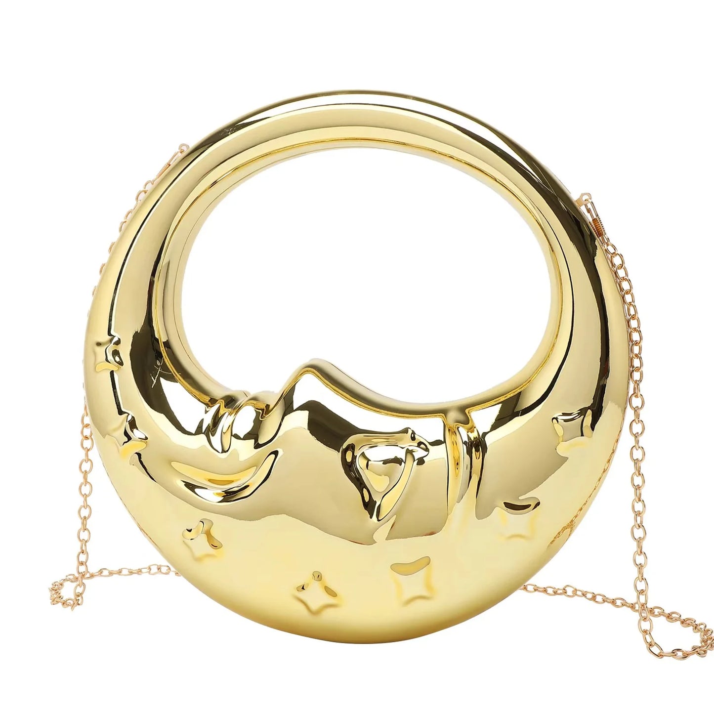 Selene Crescent Shoulder Bag