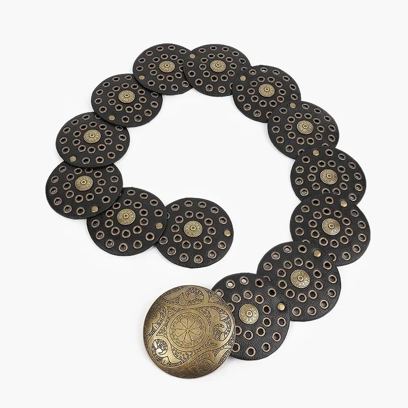 Ophelia Studded Disc Belt