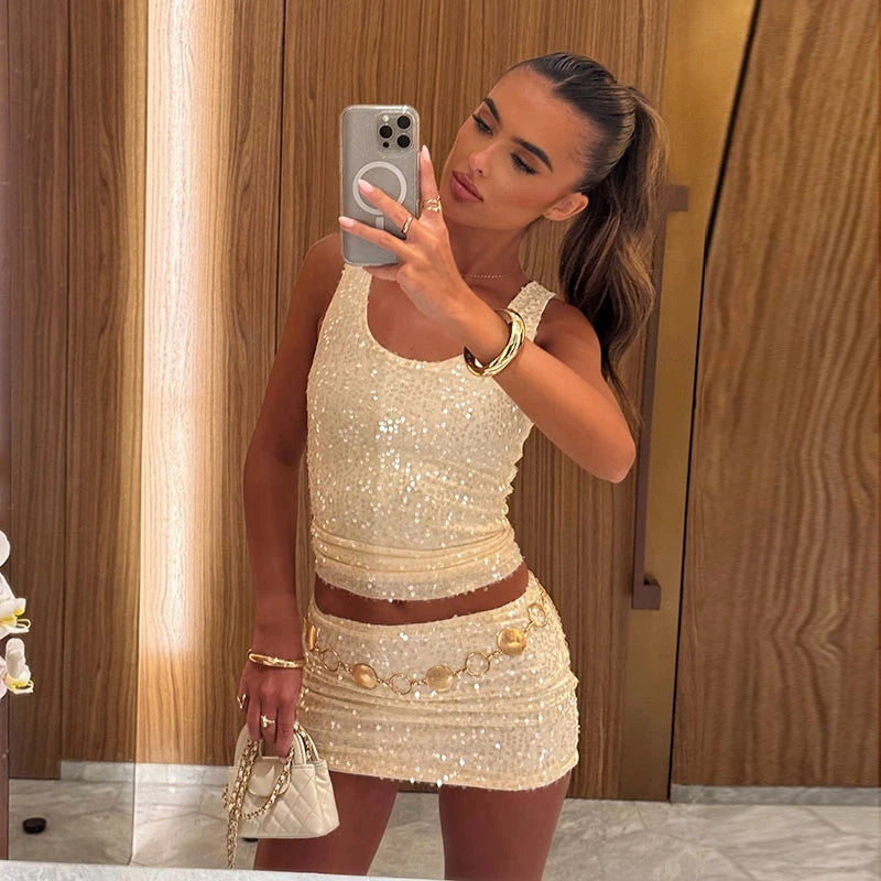 Riley Sequin Co-Ord Set