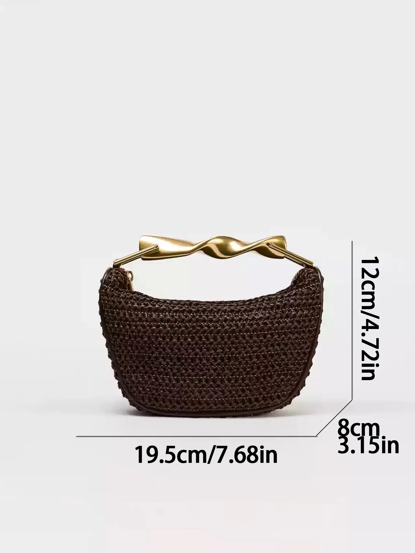 Avenia Woven Handle Bag