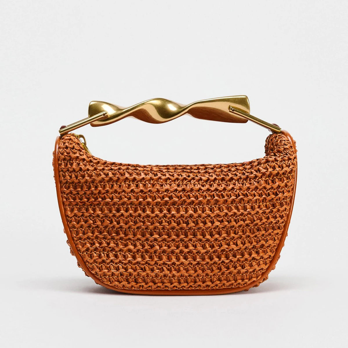Avenia Woven Handle Bag
