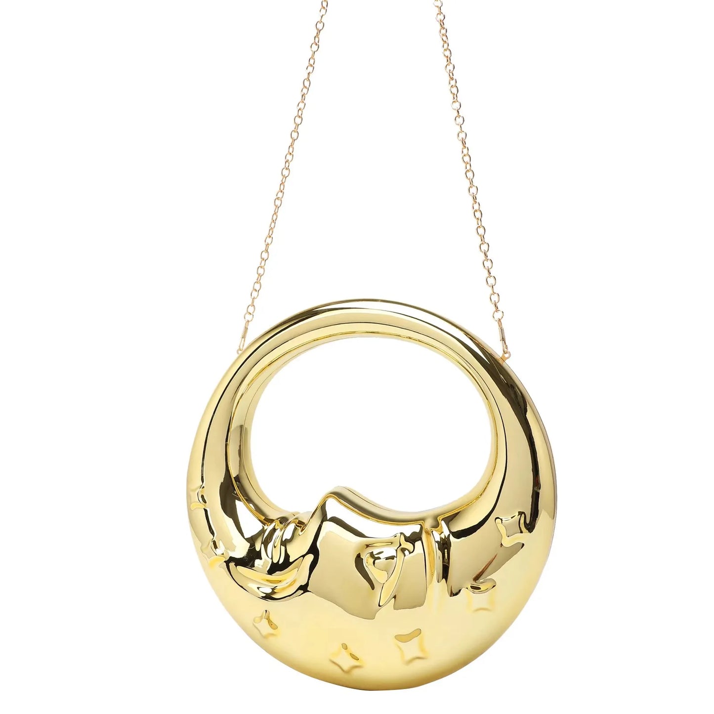 Selene Crescent Shoulder Bag
