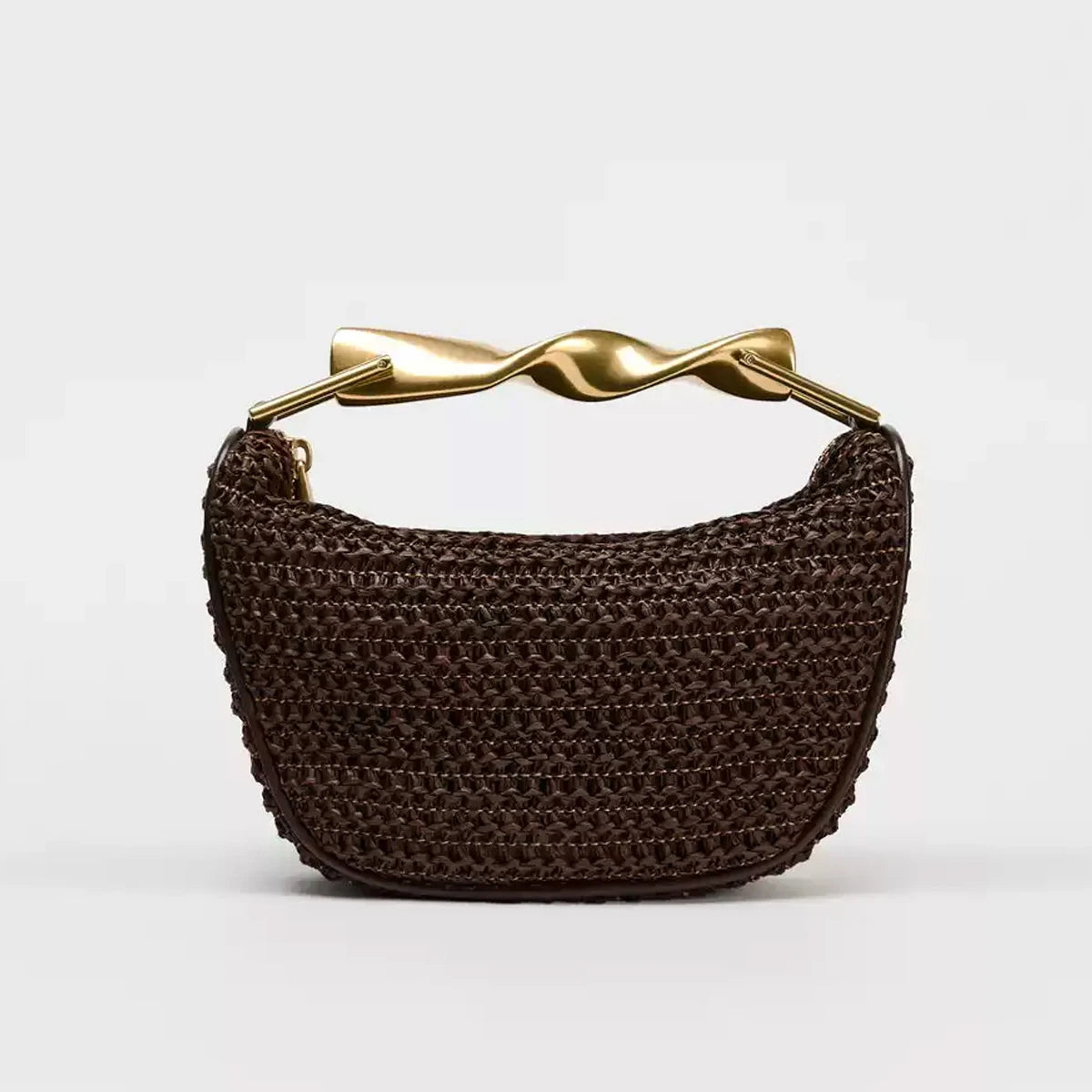Avenia Woven Handle Bag