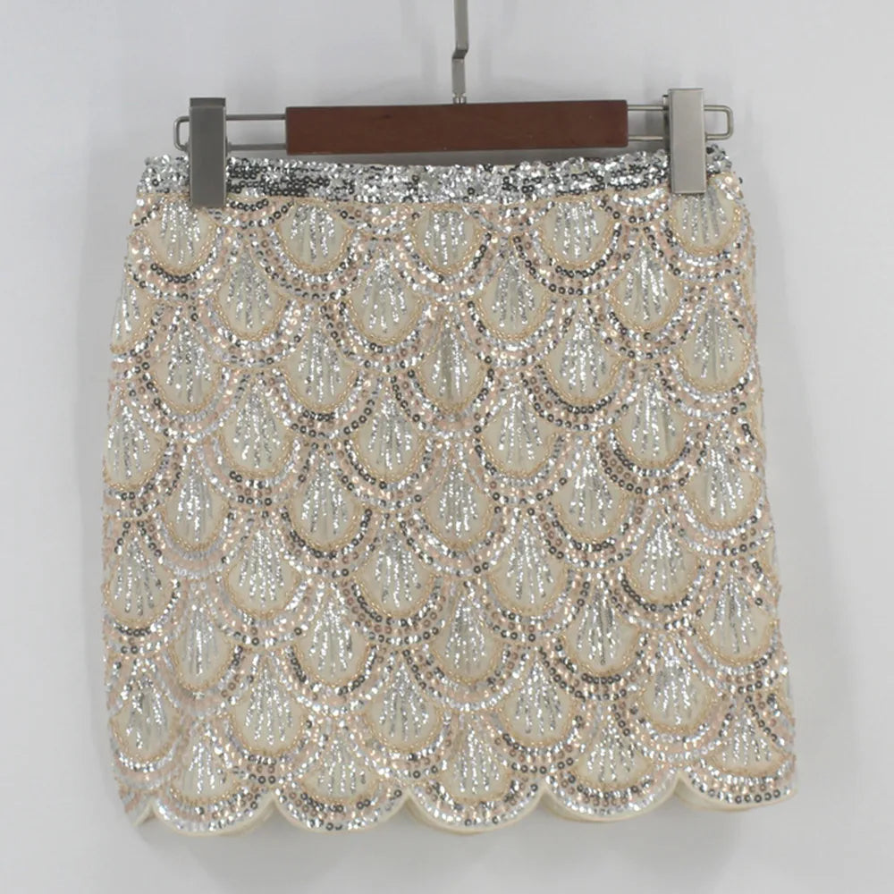 Seraphina Sequin Mini Skirt