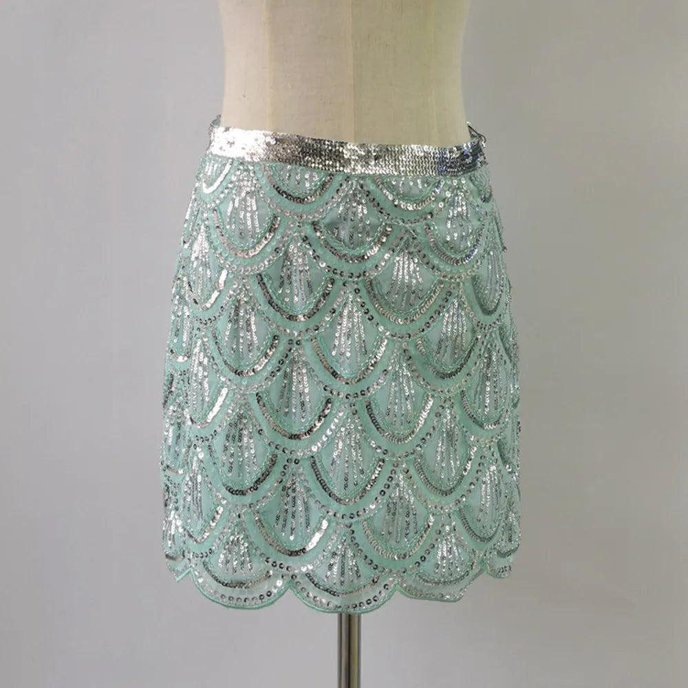 Seraphina Sequin Mini Skirt