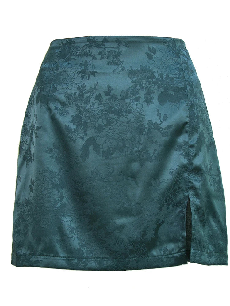 Naomi Jacquard Mini Skirt