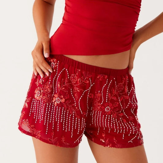 Lucille Embellished Shorts