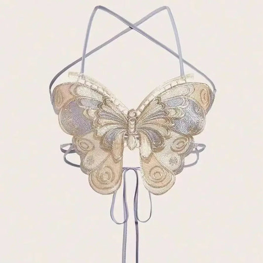 Mariposa Embroidered Butterfly Top