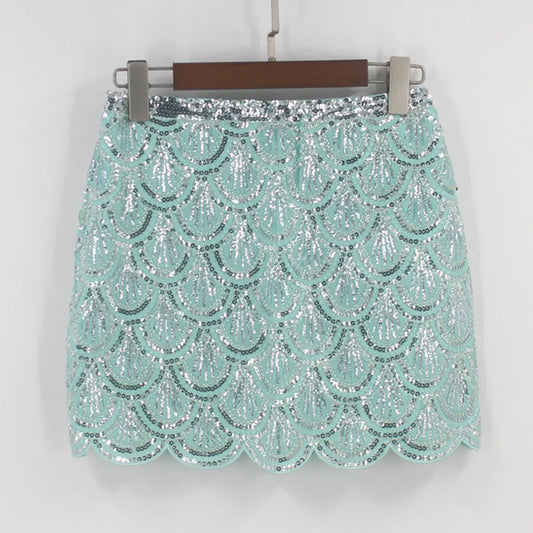 Seraphina Sequin Mini Skirt